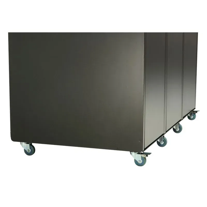 Kit de roulettes pour poubelle de tri sélectif Alitri