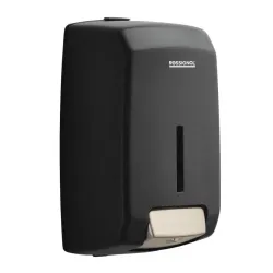 Distributeur de savon mural par bouton poussoir 1.1L en inox - Clara