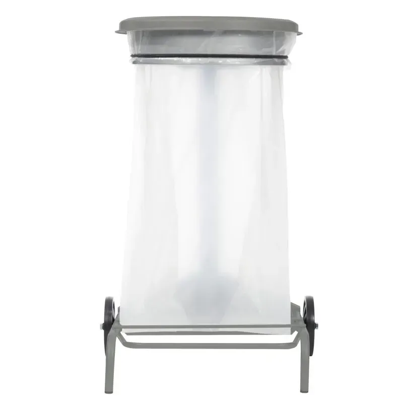 Support sac poubelle mobile à pédale - Collecroule