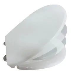 Abattant WC silencieux déclipsable antibactérien - Duplex
