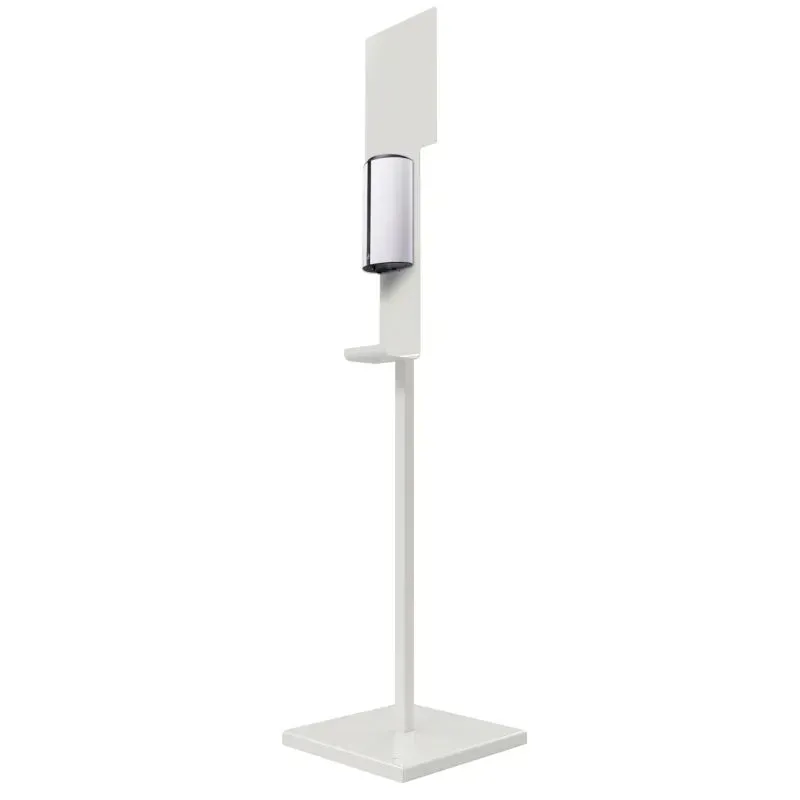 Distributeur de gel hydroalcoolique sur pied automatique - Sanimains