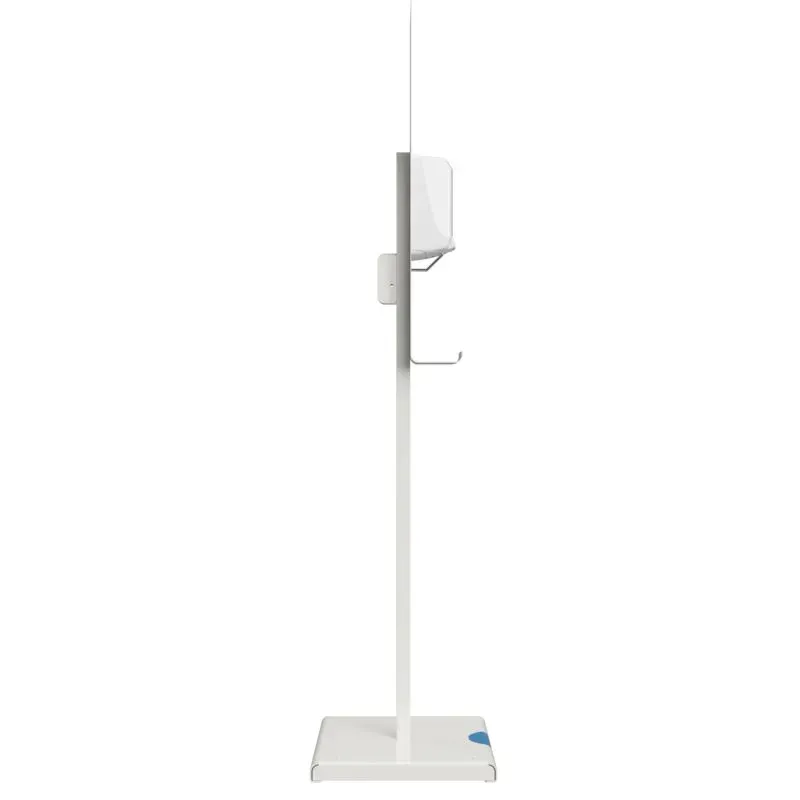 Distributeur de gel hydroalcoolique sur pied à pédale - Sanimains