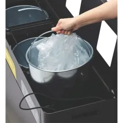 Meuble de tri sélectif sur roues 2 ou 3 flux Rossignol Trimouv