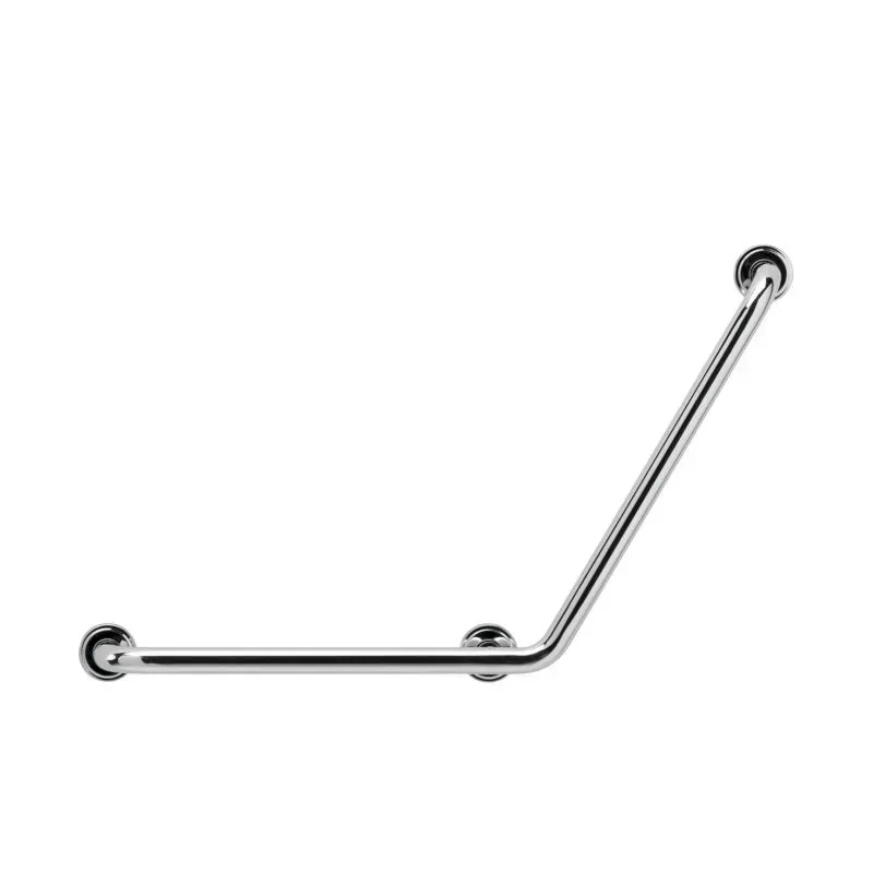 Barre d'appui coudée pour sanitaire Rossignol Biska
