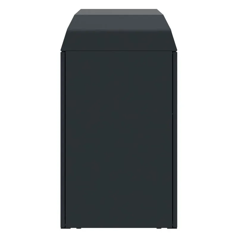 Point de collecte de tri extérieure 3 flux + bacs poubelles - Trirok