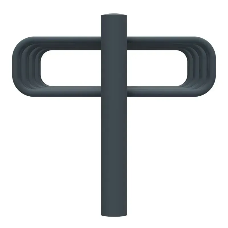 Support vélos 2 x 4 places avec tête bombée - Cyclo