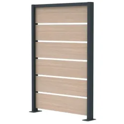 Cache conteneurs poubelles en stratifié - Maestro Extrême