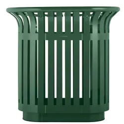 Poubelle de tri sélectif 2 flux d'extérieur - Rossignol Tulipe