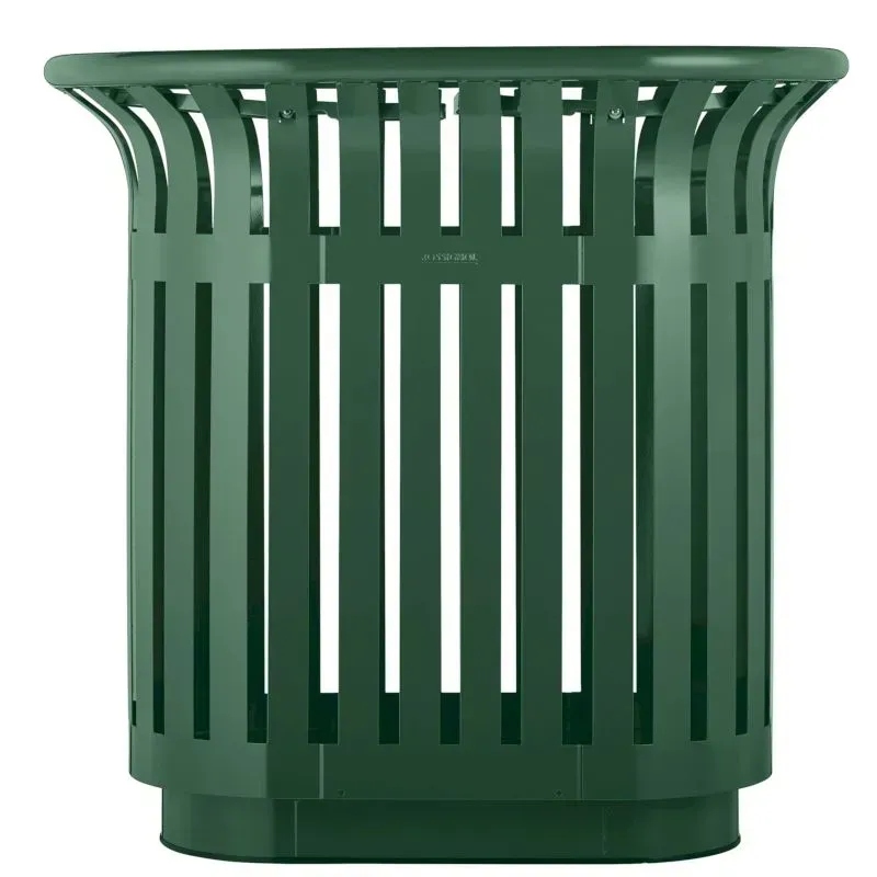 Poubelle de tri sélectif 2 flux d'extérieur - Rossignol Tulipe