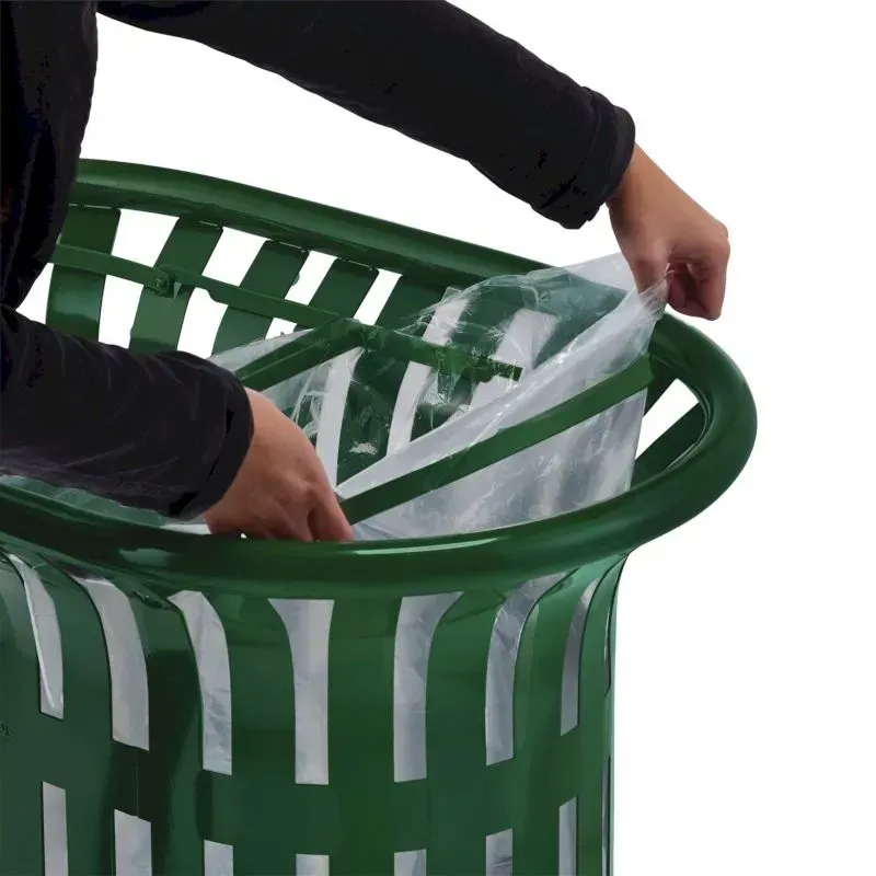 Poubelle de tri sélectif 2 flux d'extérieur - Rossignol Tulipe