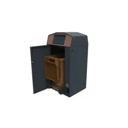 Point de collecte extérieur Biodéchet + conteneur 120 / 240 litres