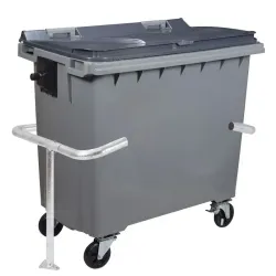 Arceau bloque conteneur - bac de 80 à 1000 litres