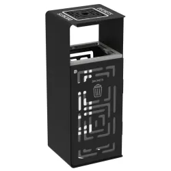 Poubelle de tri sélectif d'extérieur Vigipirate - Rossignol Artri