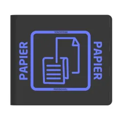 Poubelle d'extérieur pour tri sélectif - Artri