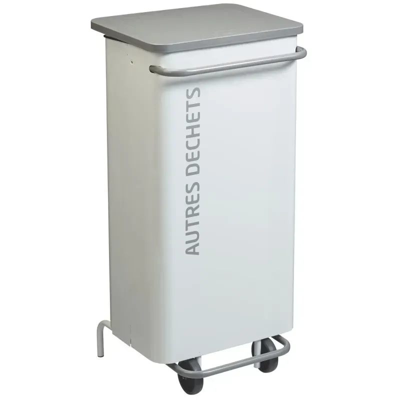 Poubelle de tri sélectif à roulettes HACCP Rossignol Nomade