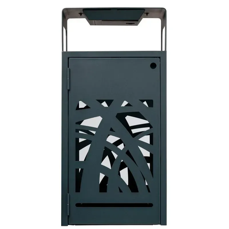 Poubelle cendrier pour collectivités design - Cybel