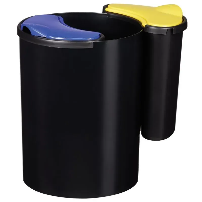 Poubelle de tri sélectif modulable 3 bacs Rossignol Modultri