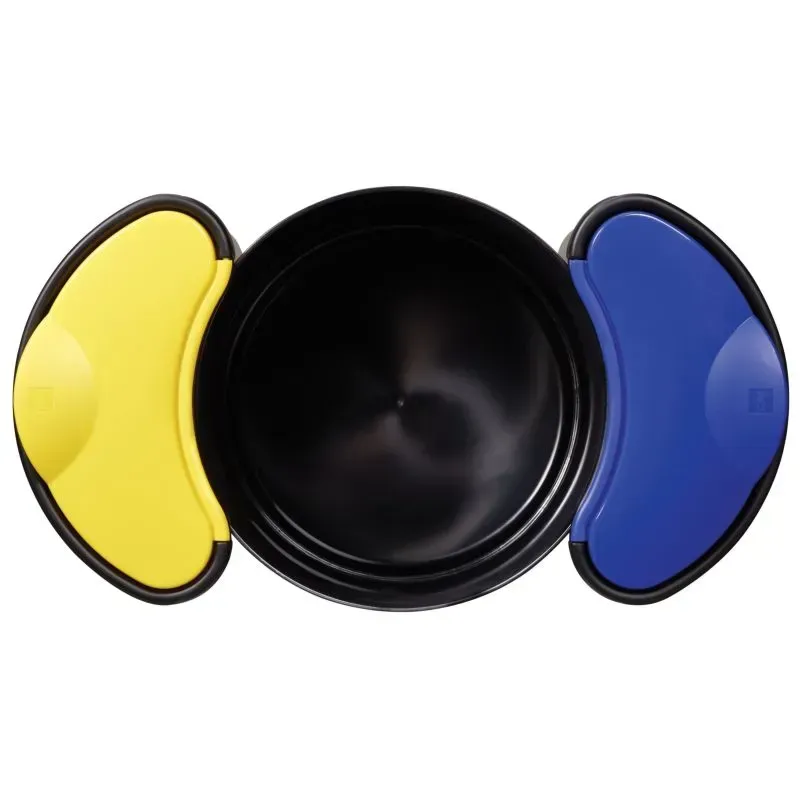 Poubelle de tri sélectif modulable 3 bacs Rossignol Modultri