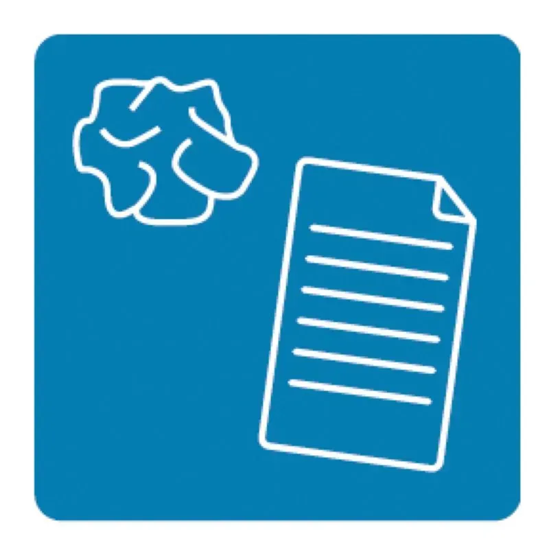 Aimant tri sélectif pour poubelle Rossignol Collec