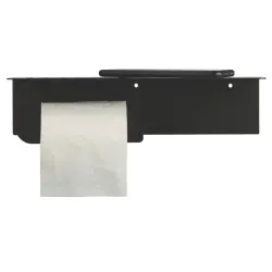 Porte rouleau papier toilette avec tablette - Rossignol Epure