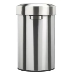 Rossignol Salsa - Poubelle à couvercle basculant ronde 60 litres