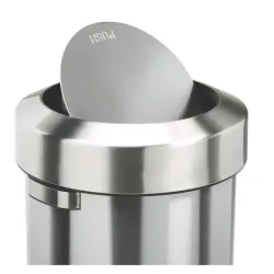 Rossignol Salsa - Poubelle à couvercle basculant ronde 60 litres