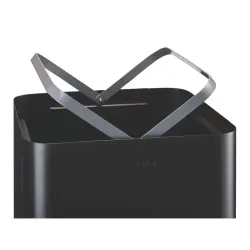 Poubelle tri sélectif 60 litres couvercle couleur Rossignol Solstice