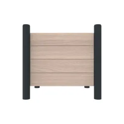 Jardinière en compact HPL effet chêne clair - Vibrato Extreme