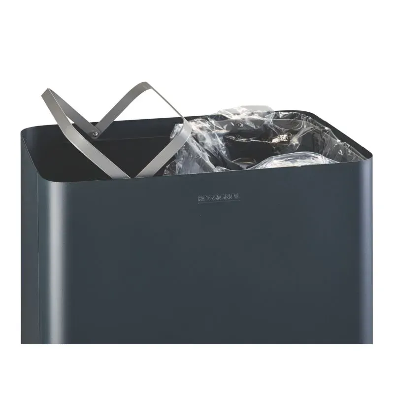 Poubelle de tri sélectif 2 bacs 40 litres Rossignol Venus Signature
