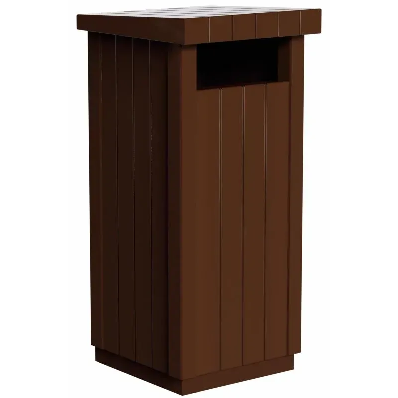 Poubelle de ville béton 130 litres - Rossignol Zeus