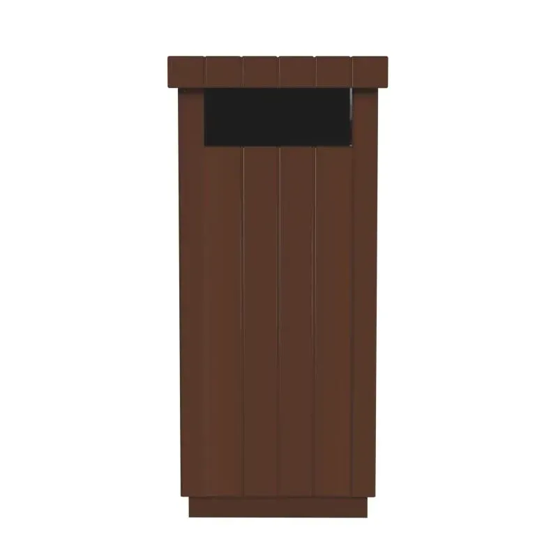 Poubelle de ville béton 130 litres - Rossignol Zeus