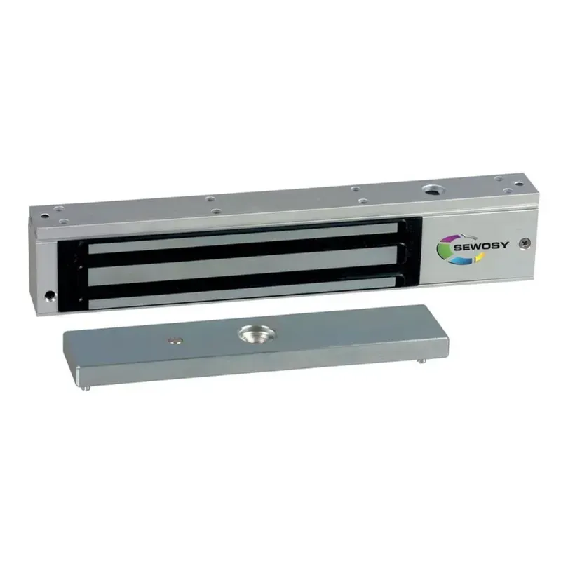 Ventouse électromagnétique applique 300 daN 12-24V DC + CTC + LEDs