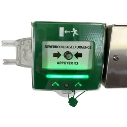 Kit 30 plombs plastique pour déclencheur manuel vert