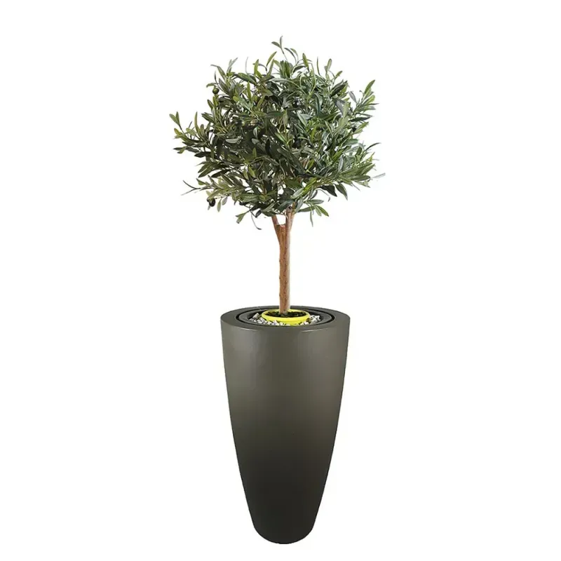 Jardinière plastique conique Delight