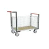 Chariot modulaire plateau bois grillagé - 500 kg - Fimm