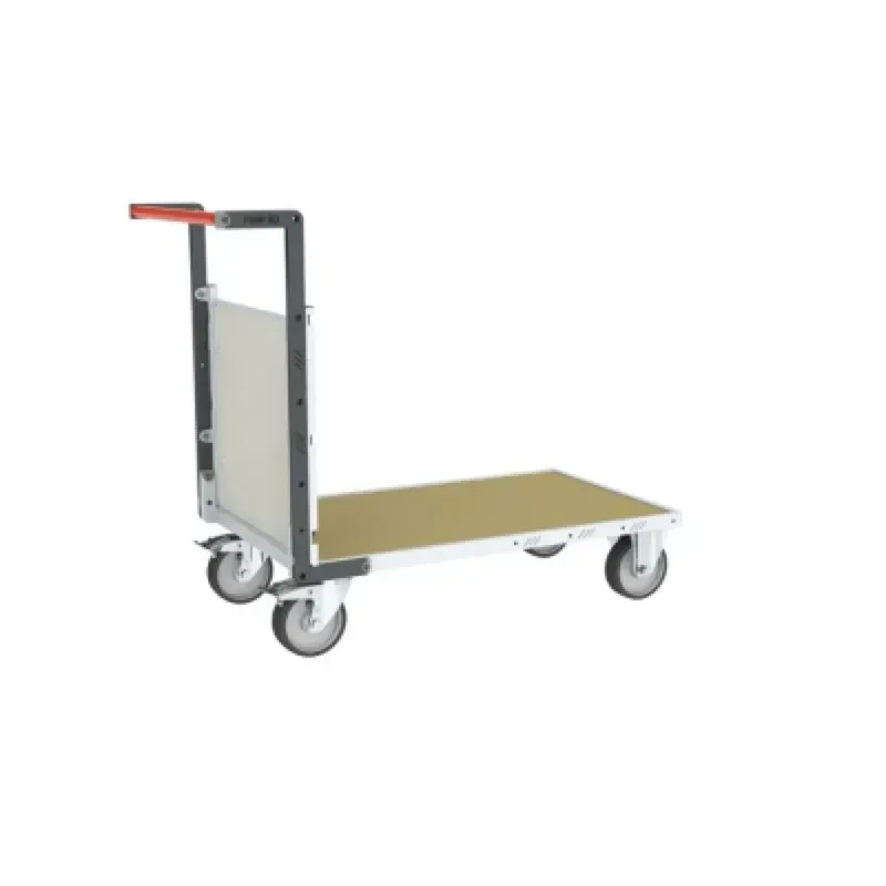 Chariot modulaire à dossiers et ridelles - 500 kg