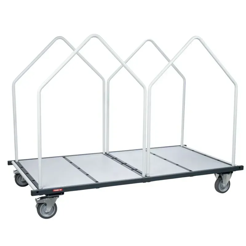 Chariot porte matelas, tapis de sport &amp; préparation colis