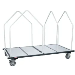 Chariot porte matelas, tapis de sport &amp; préparation colis