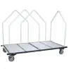 Chariot porte matelas, tapis de sport &amp; préparation colis