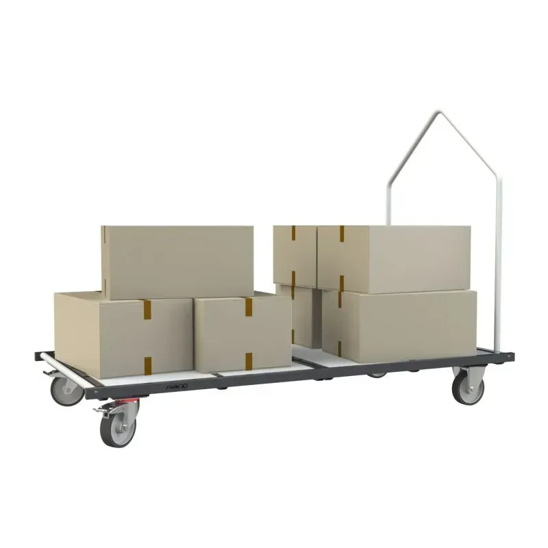 Chariot porte matelas, tapis de sport &amp; préparation colis