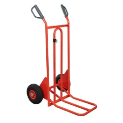 Diable avec poignées à garde et bavette repliable 250 kg - Fimm