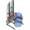 Gerbeur manuel 300 kg retourneur fût 60 à 220L - Levfix