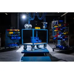 Servante pour atalier Fimm 2 ou 3 plateaux bois - 500 kg