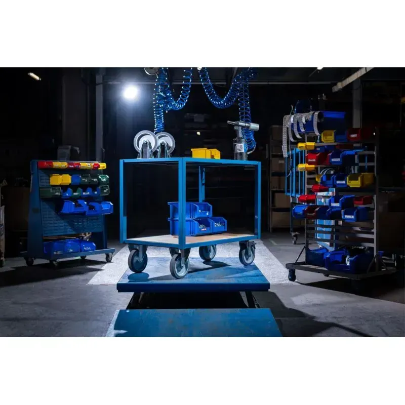 Servante pour atalier Fimm 2 ou 3 plateaux bois - 500 kg