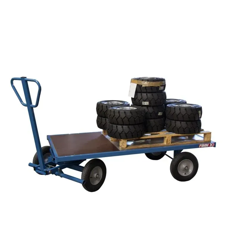 Chariot Fimm avant train pivotant sans habillage 1000 kg