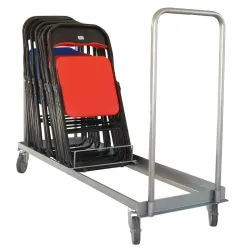 Chariot porte chaises empilables ou pliables 150 kg - Fimm