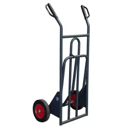 Diable DBA avec bavette repliable et poignées à garde 350 kg - Fimm