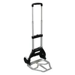 Diable à bavette et poignée repliables en aluminium 50 à 80 kg - Fimm