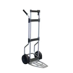 Diable en aluminium avec bavette et poignée rabattables 180 kg - Fimm