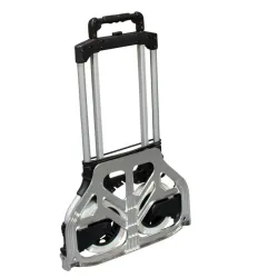 Diable à poignée repliables et bavette en aluminium 50 à 80 kg - Fimm